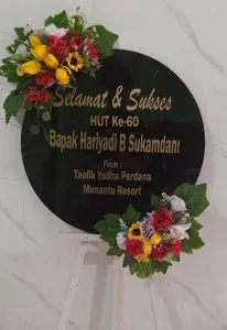 Papan Akrilik Ucapan Ulang Tahun Kabupaten Pemalang